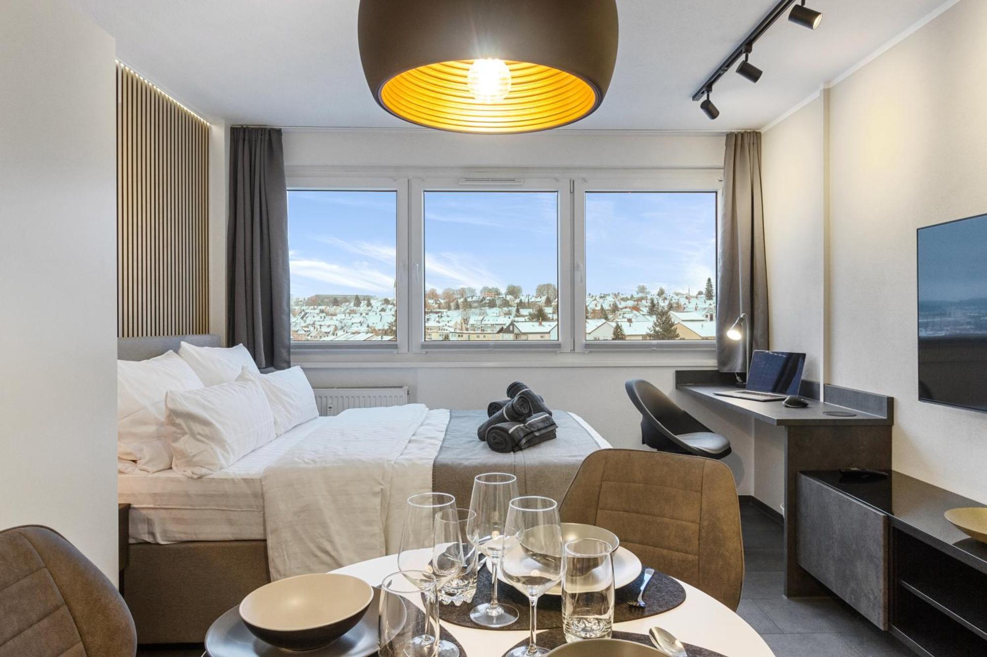 Appartement Fuer 1-2 - Wlan - Parkplatz - Homeoffice Kaiserslautern Exteriör bild